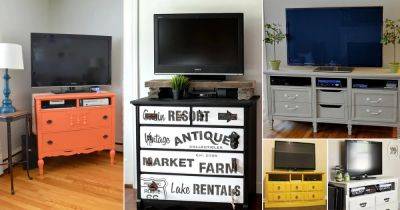 22 DIY Dresser as a TV Stand Ideas - balconygardenweb.com