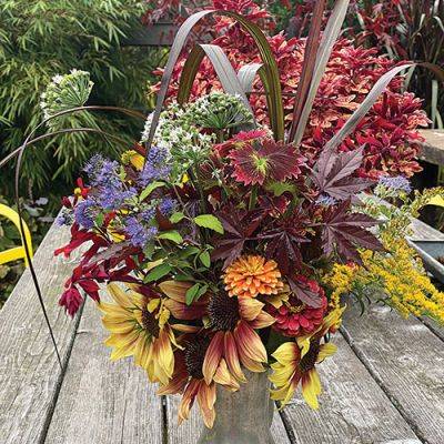A Stunning Fall Bouquet with Annuals - finegardening.com