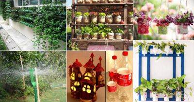 103 DIY Plastic Bottle Ideas for Garden & Home - balconygardenweb.com