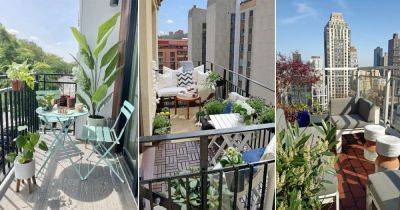 30 Most Beautiful Balcony Garden Ideas from New York City Apartments - balconygardenweb.com - city New York