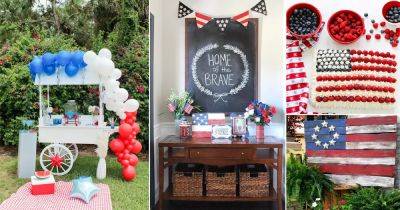 54 Fabulous and Easy DIY 4th of July Decoration Ideas - balconygardenweb.com