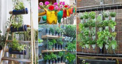 25 Plastic Bottle Vertical Garden Ideas | Soda Bottle Garden - balconygardenweb.com