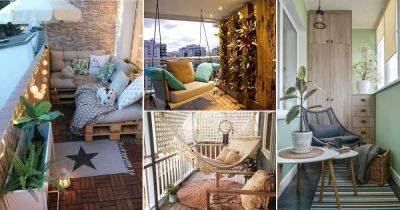 30 Cozy Apartment Balcony Garden Ideas - balconygardenweb.com