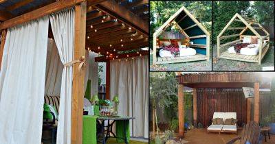 6 DIY Cabana Lounge Ideas For Garden, Patio & Yard - balconygardenweb.com
