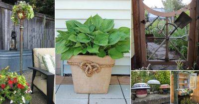 35 Amazing Up-Cycled Garden Ideas and Projects - balconygardenweb.com