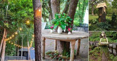20 DIY Tree Projects For The Backyard - balconygardenweb.com