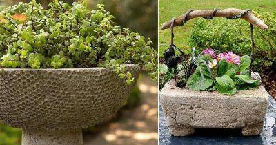 How To Make Hypertufa Pots Recipe - balconygardenweb.com