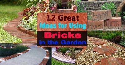 Using Bricks in the Garden | Smart Ideas for Garden Design - balconygardenweb.com