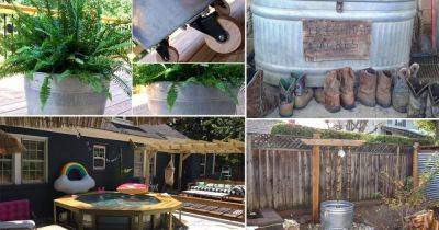 21 DIY Ways To Reuse Stock Tanks In The Home & Garden - balconygardenweb.com
