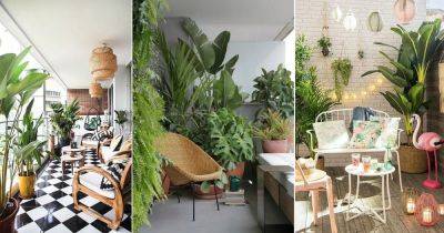 Create a Tropical Garden Oasis in a Balcony With These Ideas - balconygardenweb.com