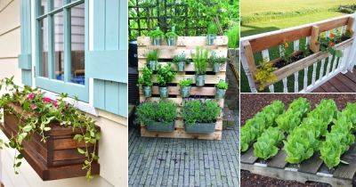 48 Best DIY Pallet Projects for Gardeners - balconygardenweb.com