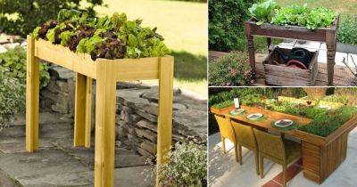 20 DIY Salad Table Ideas For Fresh Veggies - balconygardenweb.com