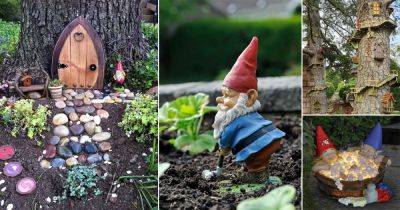 24 Fantastic DIY Gnome Garden Ideas - balconygardenweb.com
