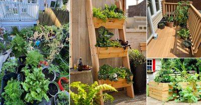 22 Practical Patio Vegetable Garden Ideas - balconygardenweb.com