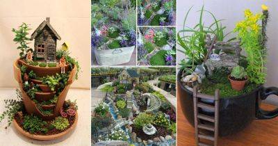 Magical Fairy Garden Ideas You & Your Kids Will Love - balconygardenweb.com