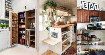 21 Genius Ways to Use Space Above Your Kitchen Cabinets - balconygardenweb.com