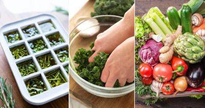 17 Genius Hacks to Keep your Vegetables Fresh for Longer - balconygardenweb.com