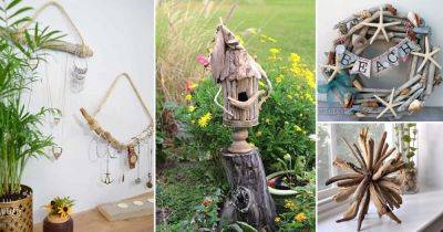 16 Terrific DIY Driftwood Projects For Home & Garden - balconygardenweb.com