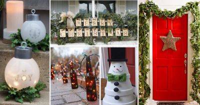 27 Cheerful DIY Christmas Decoration Ideas You Should Look - balconygardenweb.com
