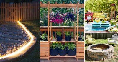 35 Creative DIY Backyard Ideas in Budget - balconygardenweb.com