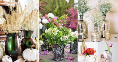 78 Gorgeous DIY Flower Vase Ideas You Can Make Easily - balconygardenweb.com