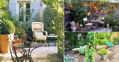 20 Small Patio Garden Ideas - balconygardenweb.com - France