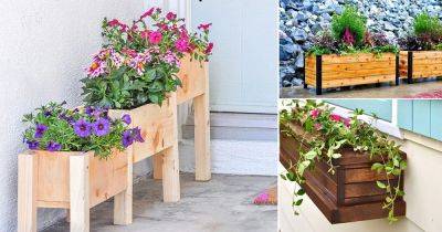 20 Functional DIY Garden Box Ideas & Plans - balconygardenweb.com