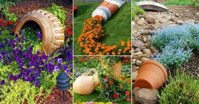 25 Fabulous Spilled Flower Pot Ideas Around the Web - balconygardenweb.com