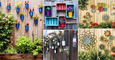 25 Garden Fence Decoration Ideas To Follow - balconygardenweb.com