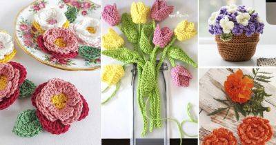 45 Best Free Crochet Flower Bouquet Patterns - balconygardenweb.com