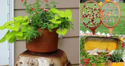 25 DIY Garden Projects Made Out Of Junk Items - balconygardenweb.com