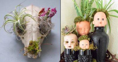 11 Scary Halloween Planter Ideas To Add An Eerie Touch Up - balconygardenweb.com