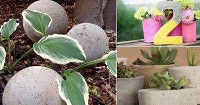 21 DIY Cement Garden Ideas | Cement Block Garden Ideas | - balconygardenweb.com