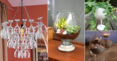 29 DIY Wine Glass Centerpieces | Wine Glass Decoration Ideas - balconygardenweb.com