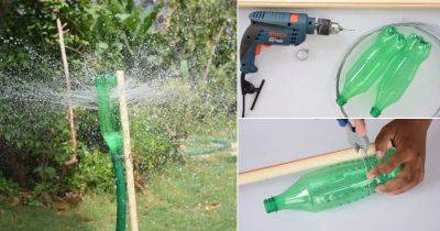 Cheap & Easy DIY Garden Sprinkler Out of Plastic Bottle - balconygardenweb.com