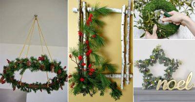25 DIY Christmas Wreath Ideas - balconygardenweb.com