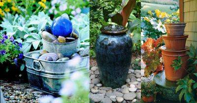 12 Soothing DIY Container Water Feature Projects - balconygardenweb.com