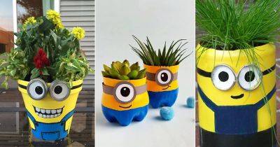 How To Make A Minion Planter | 10 DIY Minion Pot Ideas - balconygardenweb.com