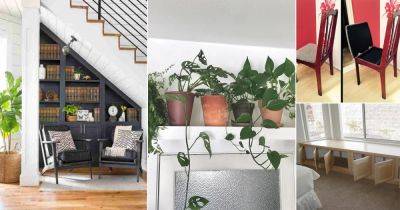 35 Crazy Hidden Spots in Your Home to Add More Storage to Small Spaces - balconygardenweb.com