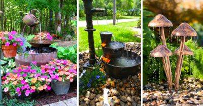 20 DIY Outdoor Fountain Ideas Brightening up your Home with Utmost Charm - cutediyprojects.com