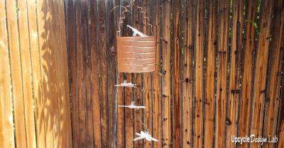 Simple Solar Chandelier Tutorial – Trash to Treasure - hometalk.com