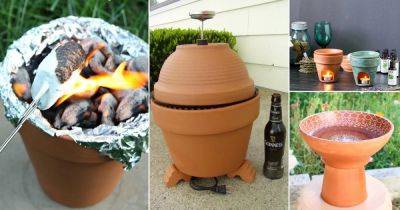 34 Amazing Things To Do With Terracotta Pots (Other Than Planting) - balconygardenweb.com