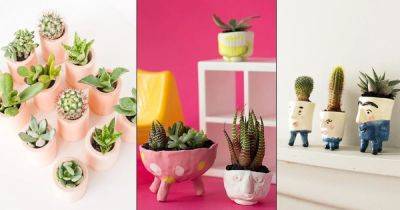 20 Overly Cute DIY Mini Planters for Succulents - balconygardenweb.com