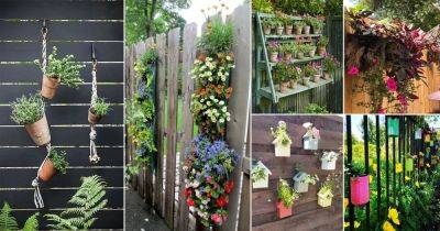 48 Fence Planters that'll Have You Loving Your Privacy Fence Again - balconygardenweb.com