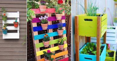 16 Colorful DIY Vertical Garden Ideas - balconygardenweb.com