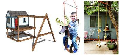 47 Free DIY Swing Set Plans For A Happy Playing Area - homesthetics.net