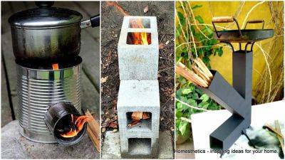 27 Insanely DIY Rocket Stove Plans For Cooking With Wood - homesthetics.net