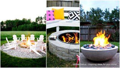 67 Brilliant DIY Fire Pit Plans & Ideas To Build For Coziness And Warmth - homesthetics.net