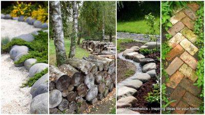 73 Cool Garden Edging Ideas To Pursue - homesthetics.net
