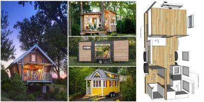 37 Free DIY Tiny House Plans For A Happy & Peaceful Life In Nature - homesthetics.net